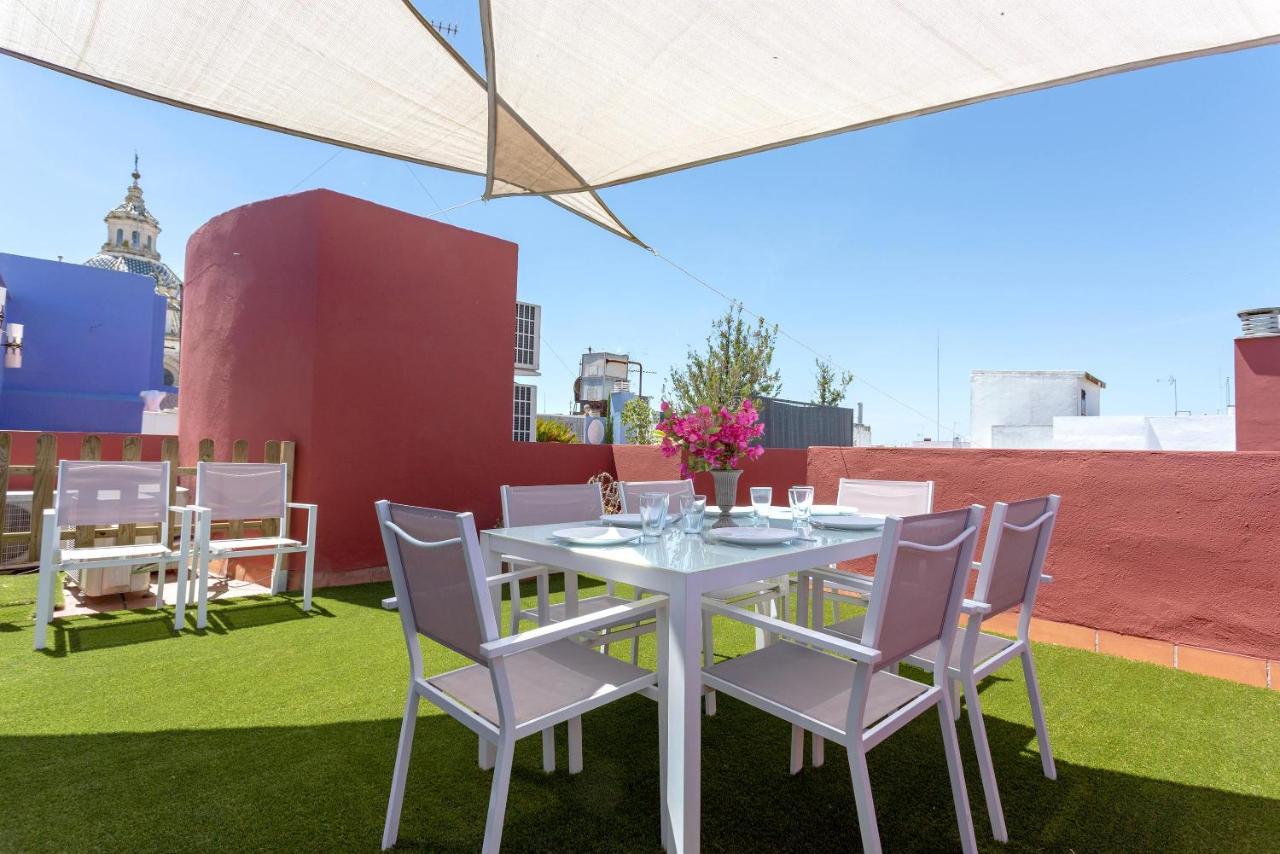 Genteel Home Salvador Terrace Sevilla Dış mekan fotoğraf